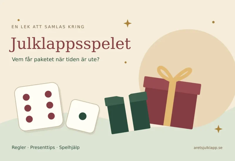 Julklappsspelet: regler, presenttips och gratis spelhjälp
